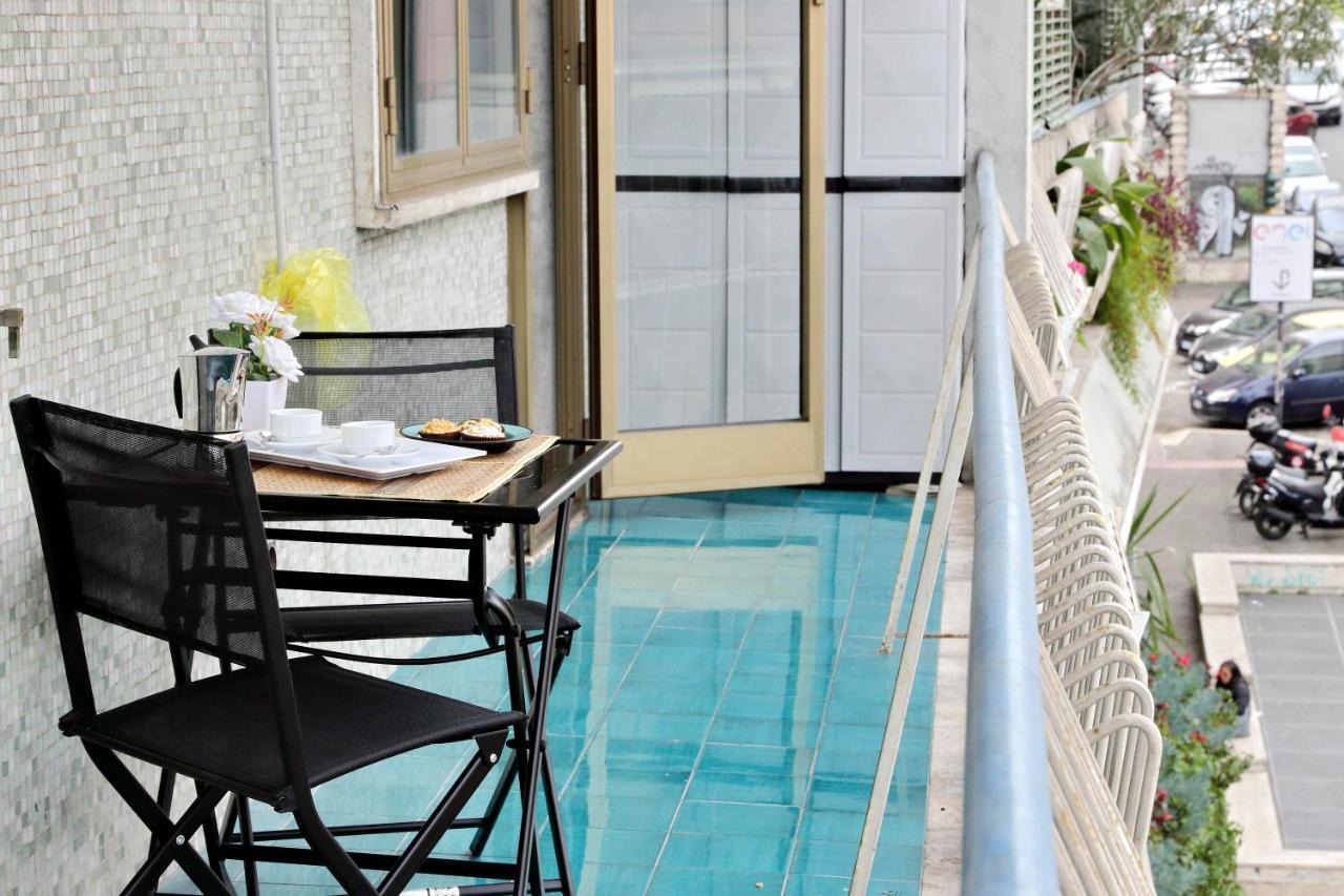 4Bnb - Cozy Albornoz Flat Рим Экстерьер фото