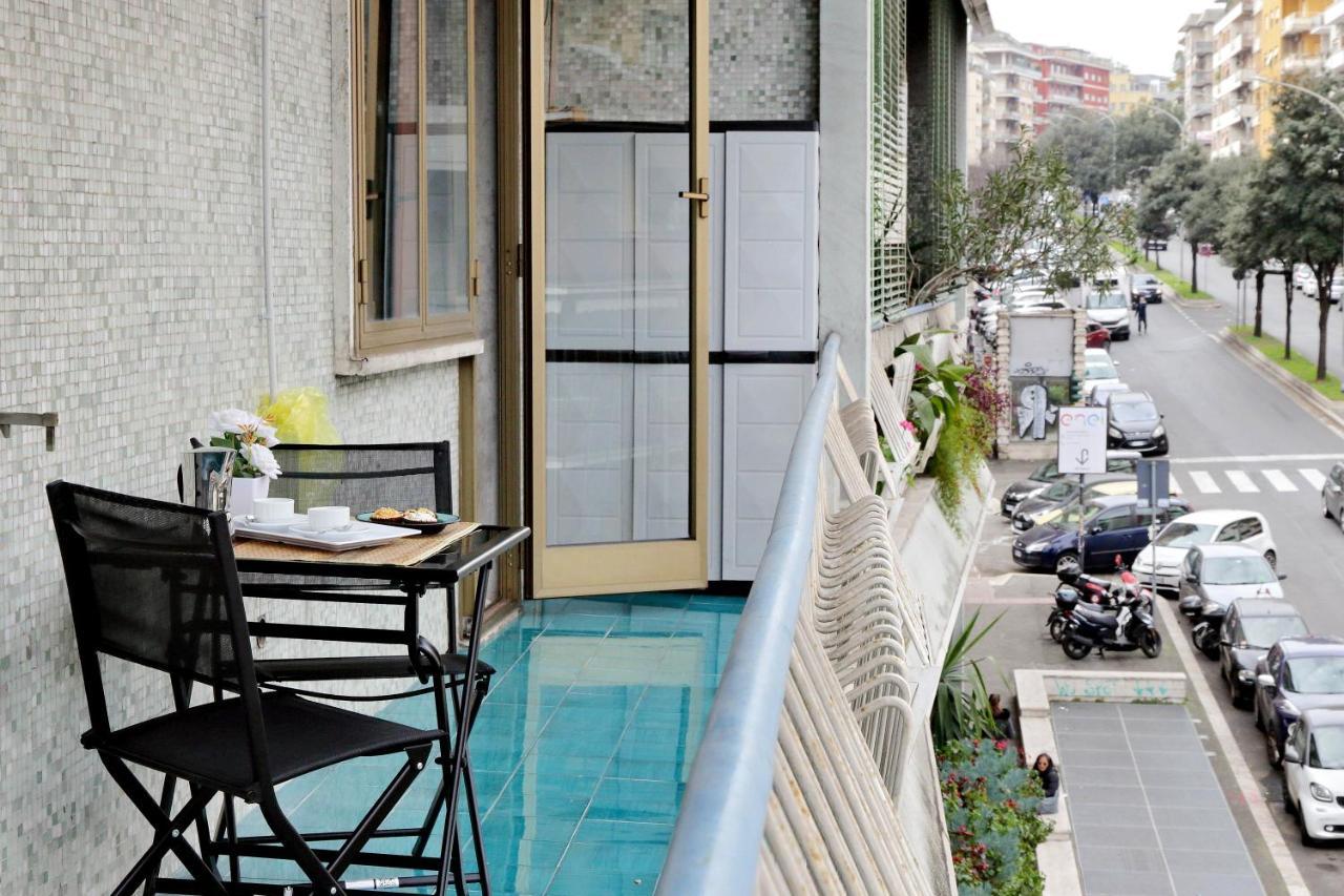 4Bnb - Cozy Albornoz Flat Рим Экстерьер фото